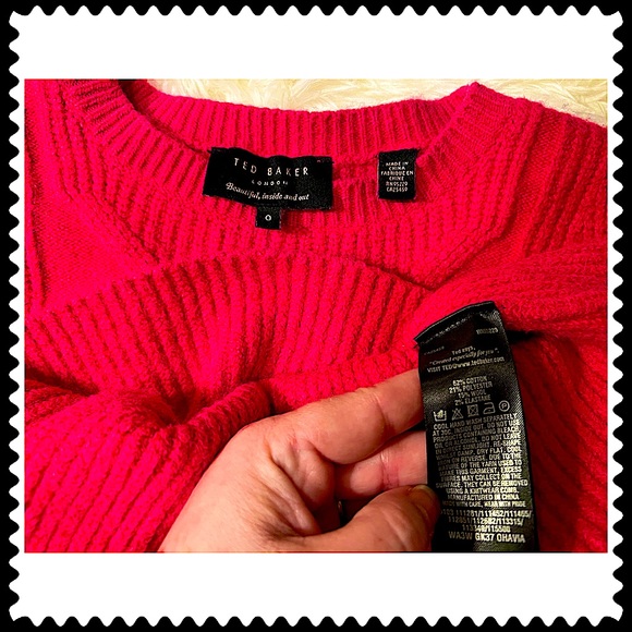 TED BAKER - Peplum Sweater (EUC) - Picture 6 of 7